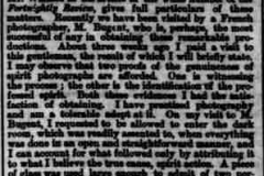 Letter to the Eastbourne Gazette about Spirit Photography