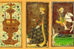 Some of the oldest surviving tarot cards created in the mid 15th century